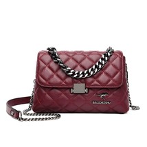 High Quality Leather Chain Shoulder Bag  Purses and Handbags  Designer Crossbody - £43.40 GBP