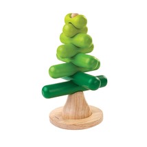 PlanToys Wooden Sorting &amp; Stacking Tree (5149) | Sustainably Made from Rubberwoo - $33.99