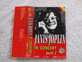 Janis Joplin In Concert Part.1 Cassette Made In Poland - £9.00 GBP