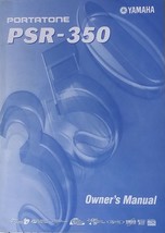 Yamaha PSR-350 Portatone Electronic Keyboard Original Owner&#39;s Manual Boo... - $34.64