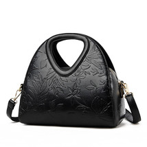 New Women Shoulder Bag High Quality Leather Top-handle Bags Female Vintage Natio - £57.70 GBP