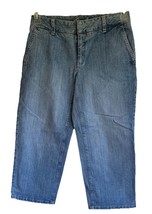 IZod Women’s Blue Denim Cropped Jeans - $20.47 CAD