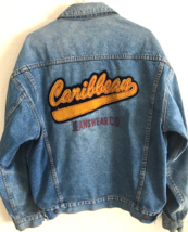 Caribbean Jeanswear Co. Men's Sz XL Jean Jacket Denim Blue Vintage Butto... - $47.84