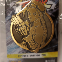 Street Fighter Cammy Limited Edition Enamel Pin Official Capcom Brooch - £12.98 GBP