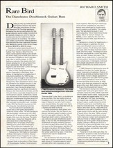 Danelectro Doubleneck Rare Bird guitar/bass history article by Richard Smith - £3.38 GBP