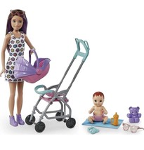 Barbie Skipper Babysitters Inc Playset with Skipper Babysitter Doll Brunette - £27.61 GBP