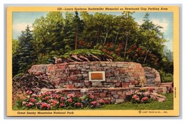 Rockefeller Memorial Great Smoky Mountains National Park UNP Linen Postcard S25 - £2.28 GBP