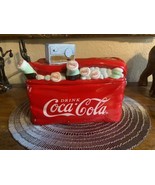 COCA-COLA Collectible Beach Cooler 3D Ceramic Cookie Jar Container - £22.54 GBP