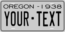 Oregon 1938 Personalized Tag Vehicle Car Auto License Plate - $16.75
