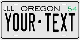 Oregon 1954 Personalized Tag Vehicle Car Auto License Plate - £13.19 GBP