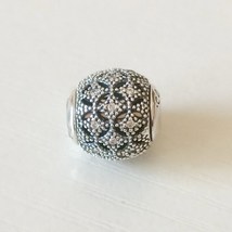 925 Silver "COMPASSION" Essence Charm Small Hole bead fit Essence Bracelets - $17.99