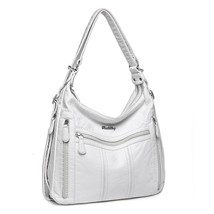 Annmouler 2022 Large Capacity Women Handbag Pu Leather Crossbody Bag Female Mult - £48.51 GBP