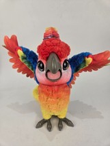 FurReal Pet Rock-A-Too Show Bird Talking Moving Plush Fur Real Parrot Toy Works! - £20.10 GBP