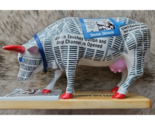 Cow Parade Houston Chronicow with Original Box 2001 Pre-Loved - $59.99