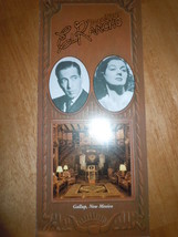 El Rancho Hotel &amp; Motel New Mexico Travel Souvenir Brochure - £3.11 GBP
