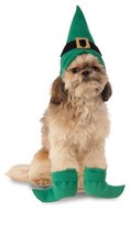 Leprechaun Elf Medium Large Dog Costume Accessory Rubies Pet Shop - £7.13 GBP