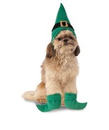 Leprechaun Elf Medium Large Dog Costume Accessory Rubies Pet Shop - £7.09 GBP