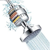 Shower Head and 15 Stage Shower Filter Combo, High Pressure - $86.97