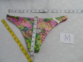 WILDFOX Psychedelic Paisley Bikini Bottom MULTICOLOR SIZE M-NWT - £25.81 GBP