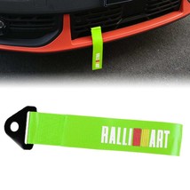 Brand New Ralliart High Strength Green Tow Towing Strap Hook For Front / REAR BU - £11.99 GBP