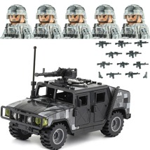 5PCS America Army Combat Uniform Special Forces Figures Building Block N012-US1A - £38.22 GBP