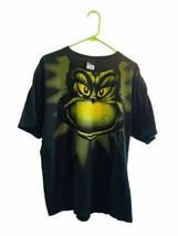 Vtg Y2K The Grinch Shirt Men’s XL Green Big Face AOP Dr Suess - £26.53 GBP