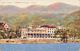 Gardone Riviera Lago Di Garda Lombardy Italy~C ASIN O~Tinted Photo Postcard - £7.09 GBP