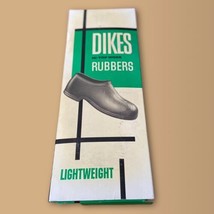 Dikes Mens Rubbers Work Boots 9 1/2-11 Dikes No 8600 Great for Muddy Gardens NIB - £10.10 GBP