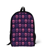 Mondxflaur Skull Backpacks for School Kids Adults Lightweight Bag 16.9in - €20,66 EUR