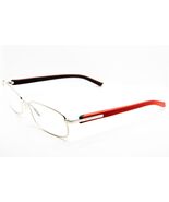 Tag Heuer 8008 005 Trends Silver Red Black Eyeglasses 8008-005 55mm - $331.55