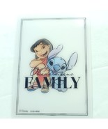 Lilo Stitch Ohana Means Family Weiss Schwarz Disney 100 Lenticular D100-... - $21.77