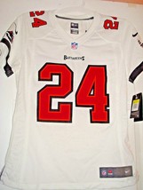Nike Tampa Bay Buccaneers SM On-Field Youth #24 Darrelle Revis White Jersey NWT - £41.94 GBP