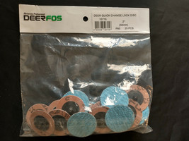 DeerFos - 2&quot; TR 60 Grit Quick Change Disc Zirconia Alumina - 25 Ea Box - £14.77 GBP