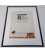 1999 Planters Nuts / Chevy Blazer 11x14 Framed ORIGINAL Advertisement - $34.64