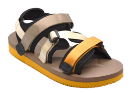 Sun Stone Men&#39;s Lormier Tan Yellow Flip Flop Sandals Rubber Size US 11 EU 44 - £47.29 GBP