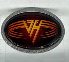 Vintage Van Halen Belt Buckle Logo Eddie David Lee Roth - £60.89 GBP