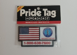 Army National Guard United States Flag Pride Tag Magnet Bumper Sticker Plaque - £6.85 GBP