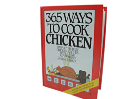 365 Ways to Cook Chicken Recipes Vintage 1980&#39;s Cookbook Hardback Spiral Bound - £15.87 GBP