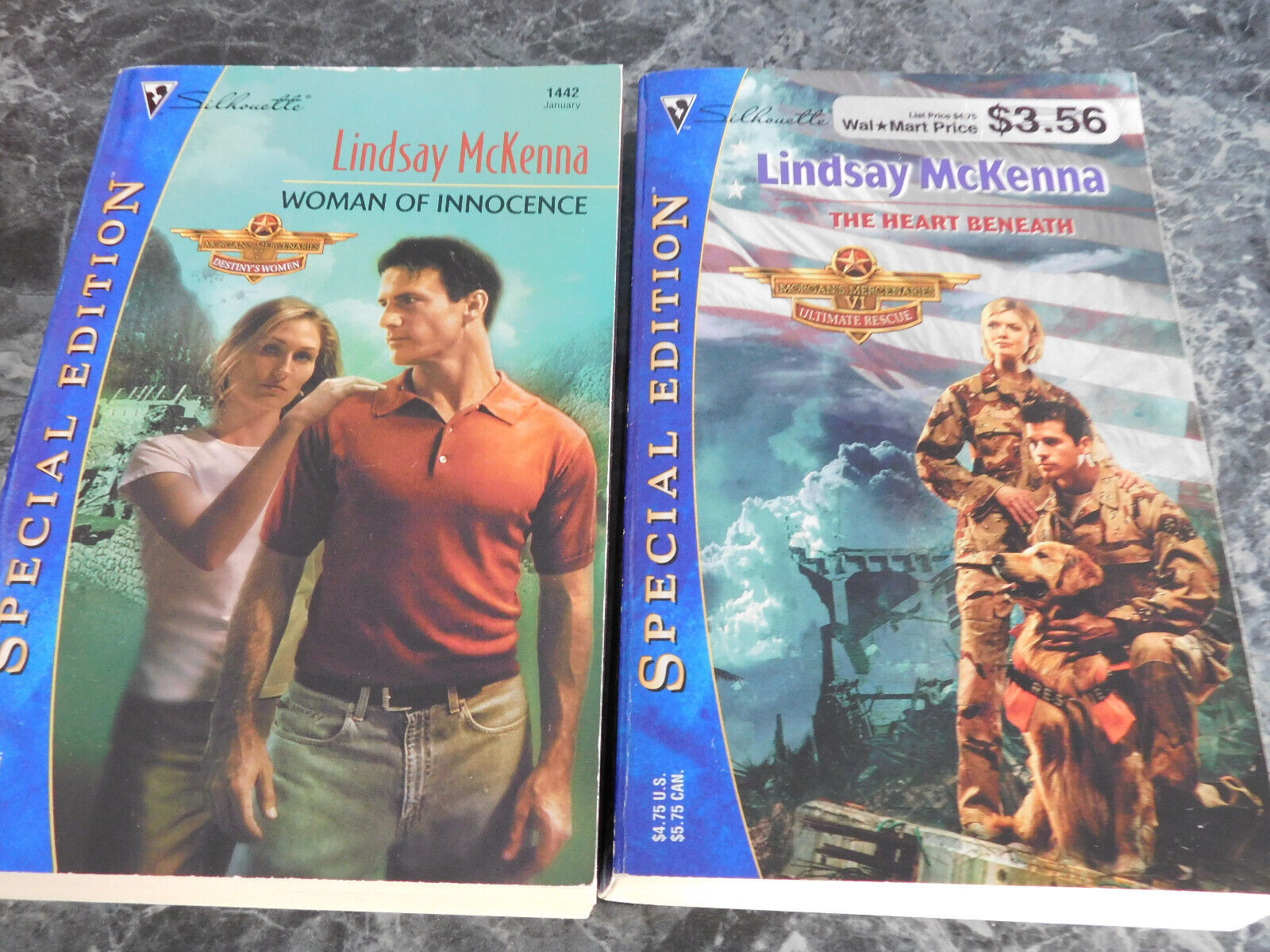 Silhouette Lindsay McKenna lot of 2 Morgans Mercenaries Destinys Women ...