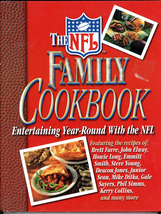 NFL Family Cookbook Entertaining Year-Round w the NFL Jim Natal 1997 Spiral - £3.91 GBP