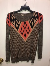 ecote Urban Outfitters Intarsia Sweater Southwestern Print SZ Small - £7.75 GBP