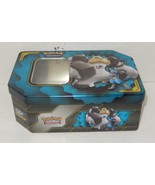 Pokemon TCG Power Partnership Lucario &amp; Melmetal GX Tin EMPTY - $13.42 CAD