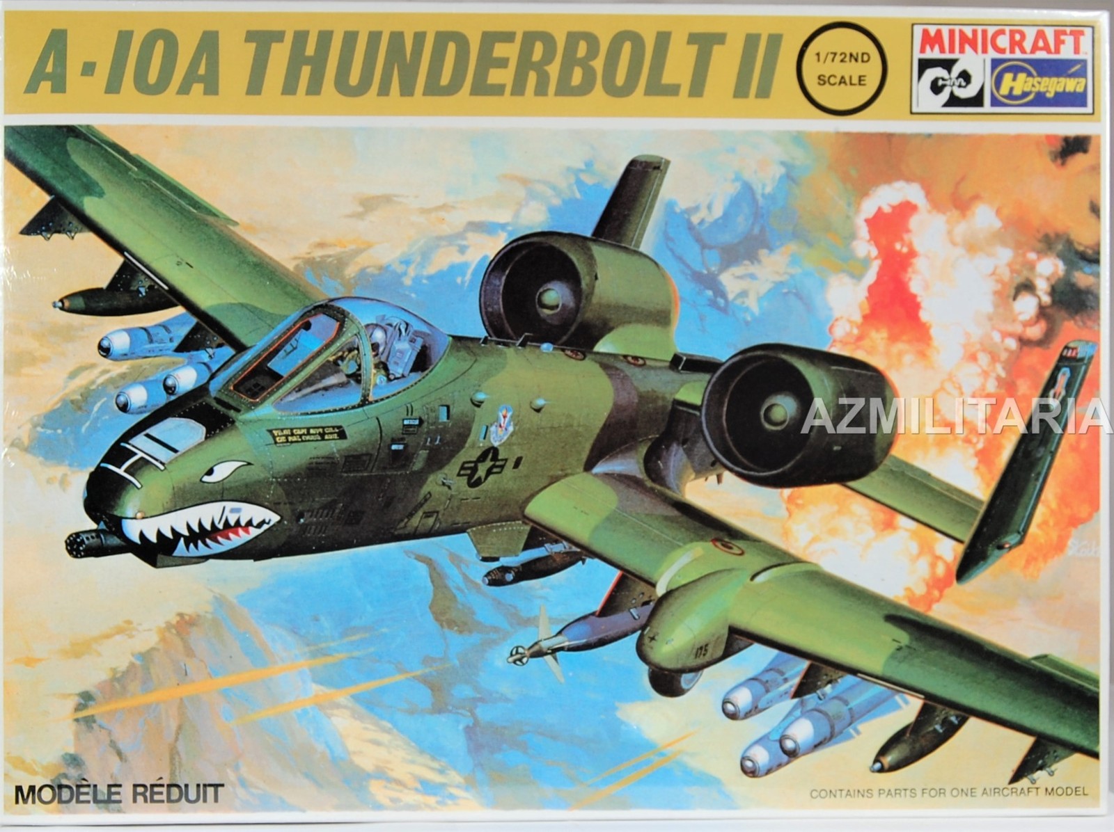 Primary image for Minicraft Hasegawa Fairchild A-10A Thunderbolt II 1/72 Scale 1206
