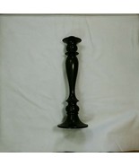 Candle Holder Taper Turned Wood Pottery Barn Floor Decor Candleholder 21.5&quot; - £28.75 GBP