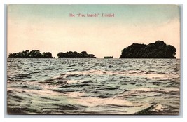 Five Islands Trinidad BWI UNP Davidson &amp; Todd DB Postcard P20 - $11.83