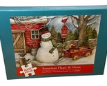 Current Susan Winget Snowman Heart and Home 1000 Piece Jigsaw Puzzle 30 ... - $14.27