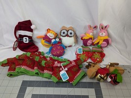 Target Merry Market Ornament Lot Knit Sweater Rabbit Owl Jingle Reindeer - $34.95