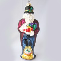 Vintage Department 56 The Night Before Christmas 2 sided Ornament - £23.98 GBP