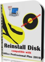 Reinstall disk compatible with Office 2010 Pro Plus Re Install Restore - £11.87 GBP