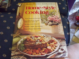 Better Homes &amp; Gardens &quot;Home Style Cooking&quot; Cookbook circa 1975 - $12.00